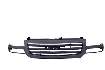 Dark Gray Paint To Match Grille W/Black Insert Fit 03-07 Sierra 1500 SL SLE SLT • $126.60