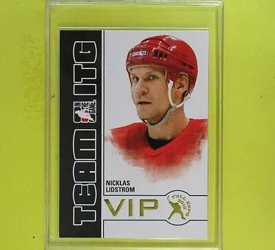 NICKLAS LIDSTROM  2010  ITG TORONTO FALL EXPO TEAM  VIP  #ITG27  Red Wings • $2.50