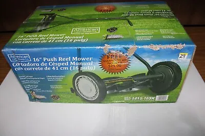 American Lawn Mower 1415-16 16-Inch 5-Blade Push Reel Lawn Mower • $104.99