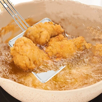 £16.50 • Buy (Fine Mesh)Cooking Skimmer Spoon Strainer Skimmer Ladle Multifuntional Square