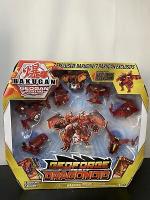 $19 • Buy Bakugan Geogan Rising Geoforge Dragonoid 7 Exclusive Bakugan New Sealed In Box
