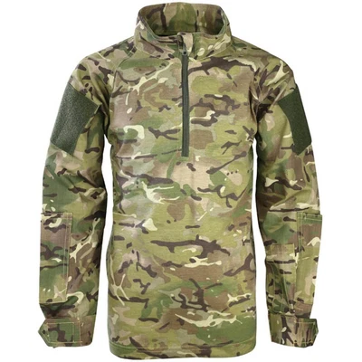 Kombat Tactical Kids UBACS Shirt Ripstop Lightweight Children's BTP Camo Airsoft • £16.45