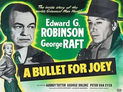 A Bullet For Joey 1955 Dvd Edward G Robinson Copy Of A Public Domain Film  • £3.95