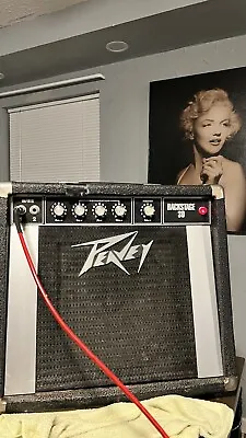 Vintage 1980’s Peavey Backstage 30 Amplifier Amp U.S.A. Works !! • $89