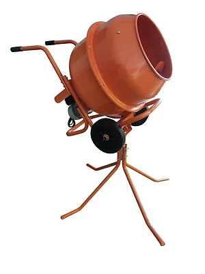 £279 • Buy Electric Cement Mixer Portable Plaster Concrete 240 V 140L NEW C/W STAND