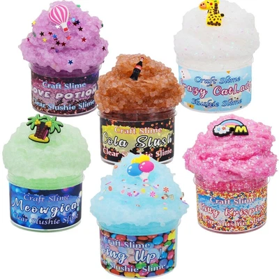 $8.59 • Buy 70ml Clear Slime Soft Rainbow Clay Diy Slime Supplies For For Kids Gifts
