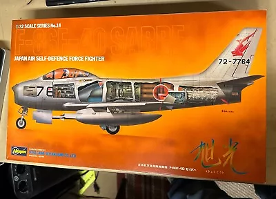 Hasegawa JS098 1/32 Scale F-86F-40 Sabre Japan Air Self Defense Force Fighter  • $39.99