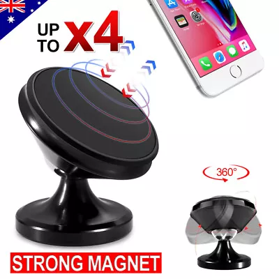 GPS 360 Degree Rotating Cell Phone Holder Car Magnetic Mount Stand Universal • $10.95