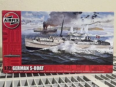 $48 • Buy Airfix German S-Boat 1:72 Scale Model Kit - A10280