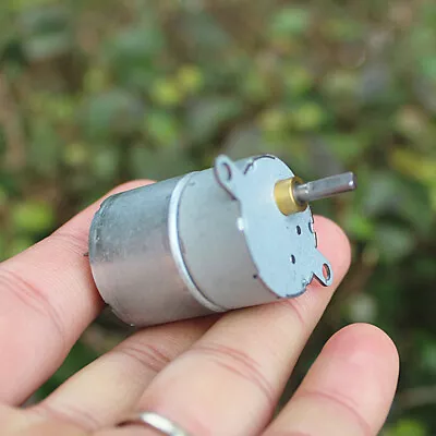 DC6V-12V 42RPM Slow Speed Reducer RF-310 Mini Metal Gearbox Gear Motor Robot Car • $3.25