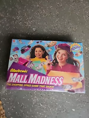 Vintage 1996 Mall Madness ELECTRONIC Milton Bradley NEW SEALED. • $200