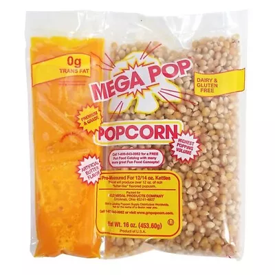 Gold Medal Mega Pop Popcorn Kit (12 Oz. Kit 24 Ct.) • $63.05