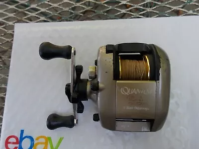 Quantum EX 500 High Speed Baitcast Reel W/Flipn Switch CLEAN  3/24 • $29.65