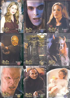 Buffy The Vampire Slayer The Story Continues 2003 Ikon Base Card Set 81 Tv • $22.50