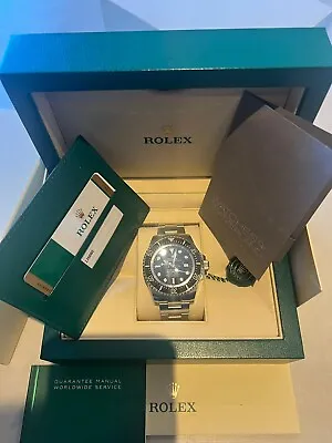 Rolex Sea-Dweller Deepsea Deep Blue Men's Watch - 126660 - WITH WARRANTY • £10750