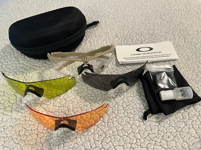 $199.99 • Buy Oakley SI Ballistic M-FRAME 3.0 BONE/Coyote Tan Laser/CLR/GRY/PRISM Lense