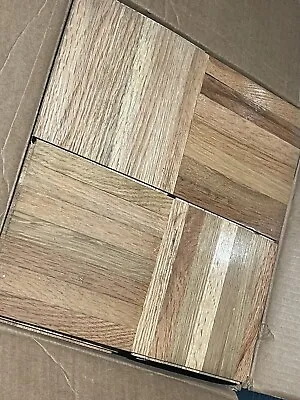 Parquet Flooring Squares  Perfect For Sand Finish Project 30sq Ft 6x6 12x12 • $215