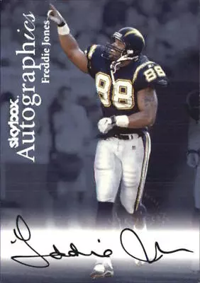 1999 SkyBox Premium Autographics Football Card #48 Freddie Jones D/EX/MM/S • $3.60