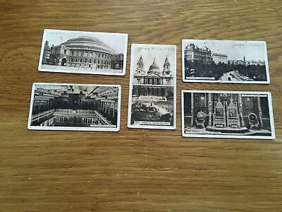 Ogden's Cigarette Cards - Sights Of London (5 Cards) • £1.95