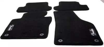 5C1061370BFBN OEM Black Volkswagen Beetle 4pc Fender Floor Mat Set • $86.99