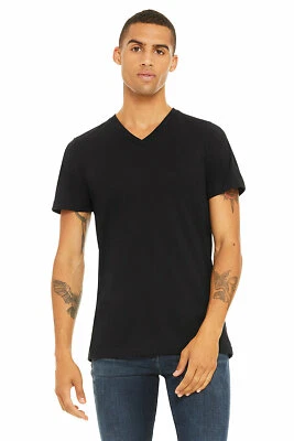 $9.50 • Buy BELLA + CANVAS - Unisex Jersey V-Neck Tee