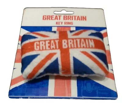 Union Jack Keyring Padded Plush Olympics Team GB GIFT  • £4.98