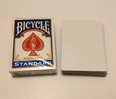 £3.99 • Buy BICYCLE BLANK DECK BLUE BACK PLAYING CARDS -  For Magic Tricks