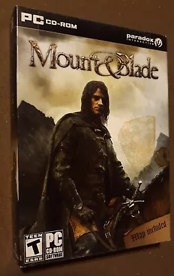 SEALED Mount & Blade Boxed Game PC CD-ROM 2008 Software Windows IBM • $29.95