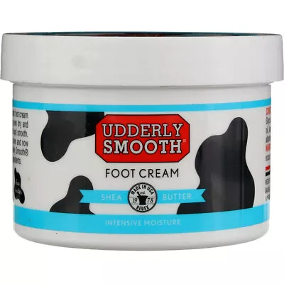 6 Pack Udderly Smooth Shea Butter + Cocoa Butter Shea Butter Foot Cream 8 Oz • $40.66