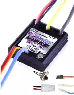 Mtroniks Viper Marine 40 Brushed Electronic Speed Controller Waterproof ESC • £72.99