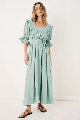 $149 • Buy Spell & The Gypsy Mae Linen Gown Dress-Midi Length-Size S/12-14-NEW-RRP $375