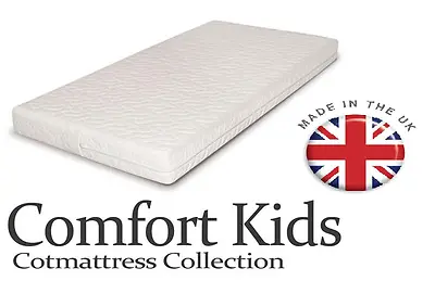 Baby Toddler Cot Bed QUILTED AND WATERPROOF Foam Mattress In All Sizes • £47.99