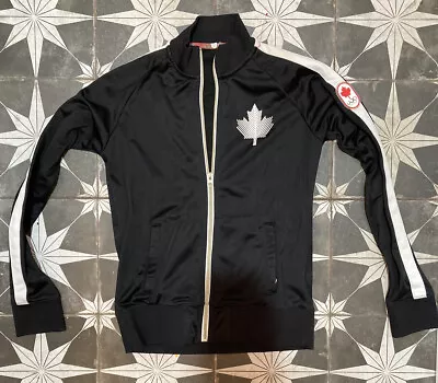 $21.99 • Buy Very Vintage Hudsons Bay Women Size XS Zip-Up Team CANADA Olympic Track Jacket