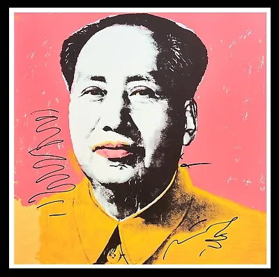 ANDY WARHOL-  MAO -FS#91-  MAO Series- Mao Zedong-Proof-Unsigned- Shipped Flat • $2150