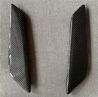 Real Carbon Fiber Side Fender Replacement Cover Trim Fit For BMW 5 Series G30 • $94.05