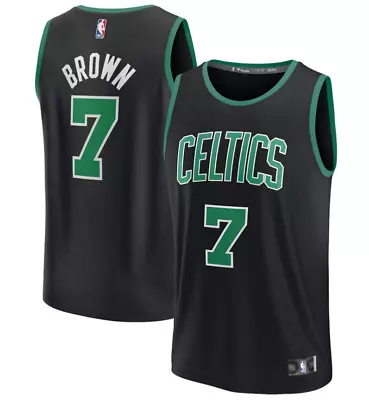 Brown Kid's Jersey #7 Boston Celtics NBA Basketball Shirt-Statement 22-23 • $60.90