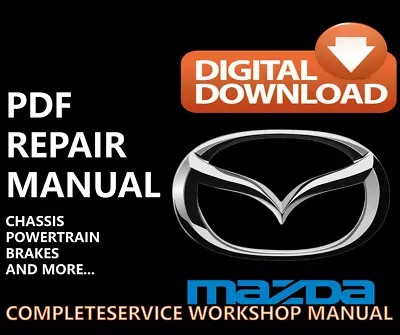 Mazda 3 Speed 1 2003 - 2009 OFFICIAL WORKSHOP Manual Service Repair • $15.99