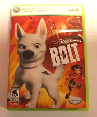 Bolt (Microsoft Xbox 360 2008) Disney Used • $7