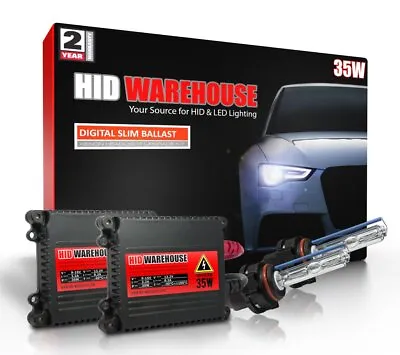 $34.99 • Buy HID-Warehouse 35W Xenon Light HID Kit Replacement Bulb H1 H3 H7 H10 H11 9006...