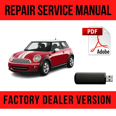 Mini Cooper + Cooper S 2007-2011 Factory Repair Manual USB • $16.49