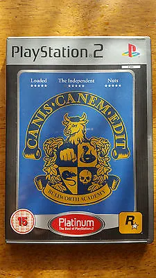 Canis Canem Edit (Platinum)Good Condition Sony PS2 Playstation 2 - Free UK P&P • £16.99
