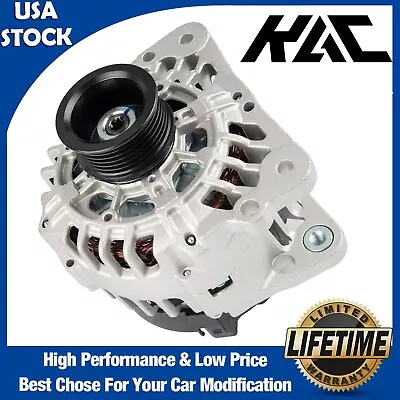 Alternator For Volkswagen Beetle Jetta 1999-2005 Golf 1999-2006 1.8l 2.0l 13852 • $67.99