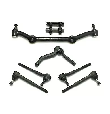 8 Pc Kit Inner Outer Tie Rod End Idler Arm Center Drag Link For Chevrolet GMC • $72.60