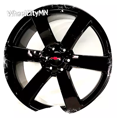 22  Gloss Black Chevy Trailblazer SS OE Replica 5254 Wheels Fits Silverado 6x5.5 • $1199.99