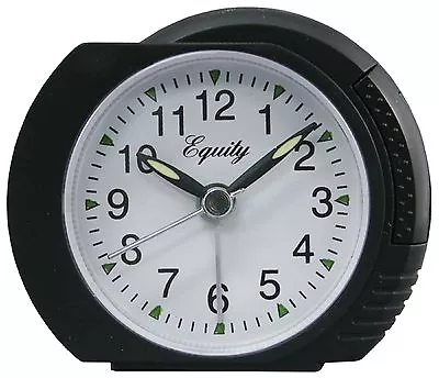 27001 Equity By La Crosse Battery Powered Analog Quartz Alarm Clock - Black • $10.95