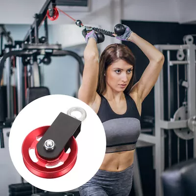  Gym Pulley Wheel Bearing Lifting Sports Accessories Hanging Fitness Equipment • £21.65