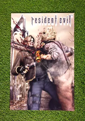 Resident Evil 4 Confrontation #3454 Poster Vintage Capcom 2005 • $36.54