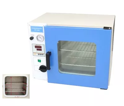 Vacuum Drying Oven 0.9 Cu.ft. Laboratory Dual Layer W/ Temperature Controller • $825.55