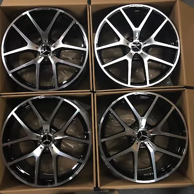 21 Amg Oem Black Factory Wheels Rims Mercedes Benz G53 G G55 G500 2012-21 New • $1389