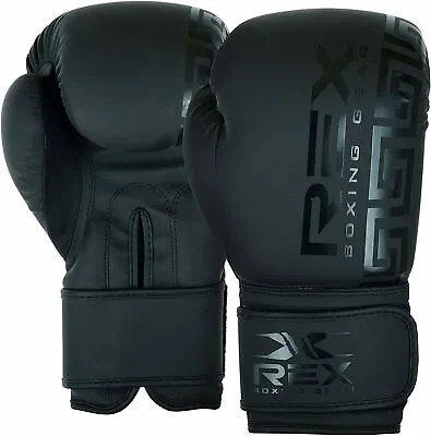 Boxing Gloves Professional Training Adults/Kids Muay Thai MMA Sparring Punch Bag • £17.99
